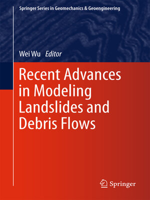 cover image of Recent Advances in Modeling Landslides and Debris Flows